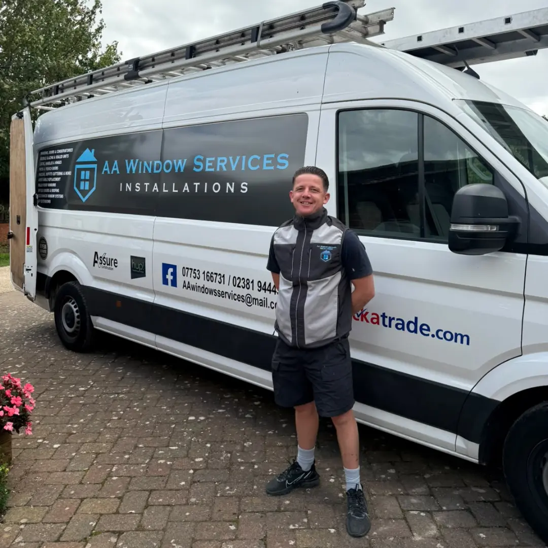 Aron, founder of AA Window Services Installations Ltd